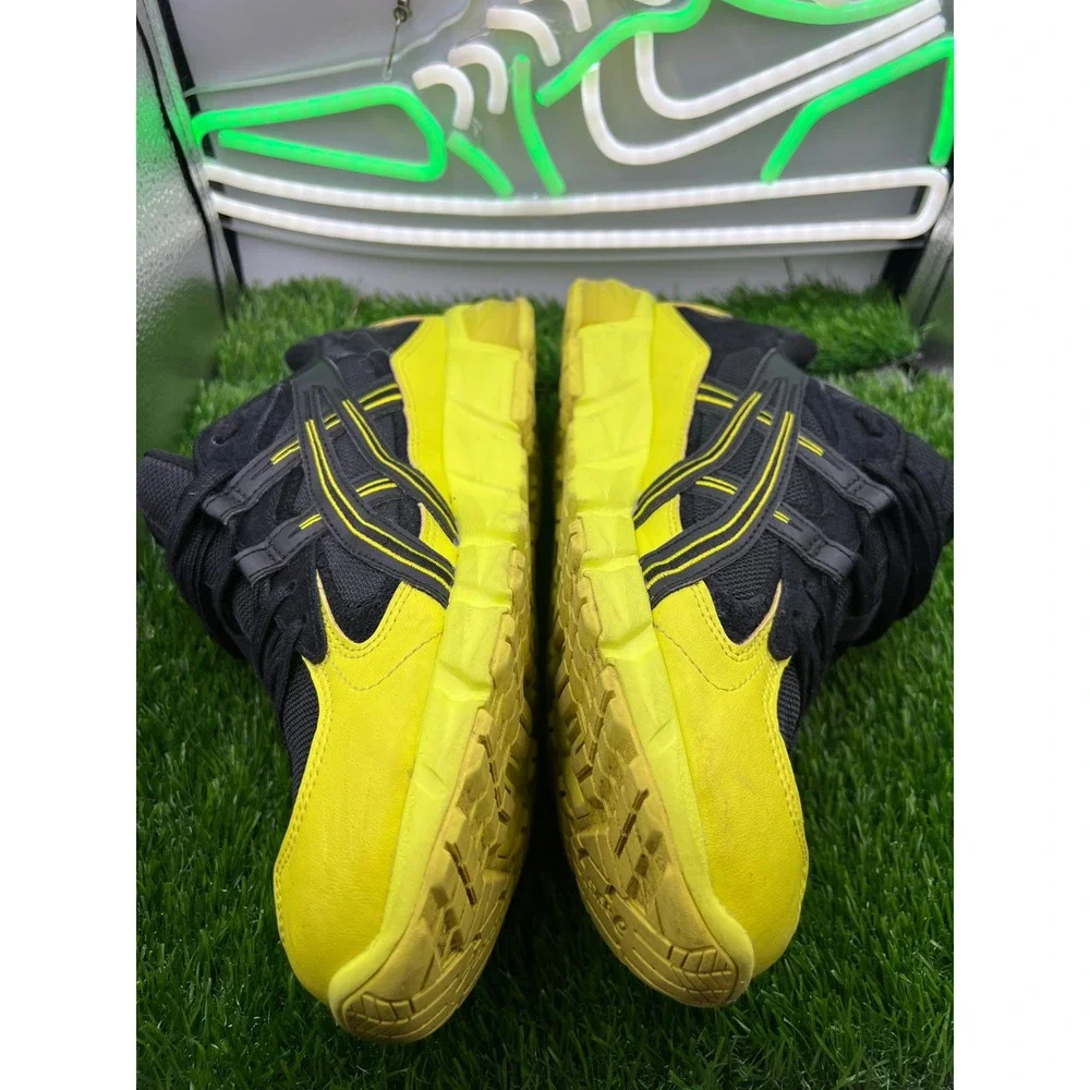 ASICS Gel-Quantum 360 5 Mens Black Yellow Running Shoes 1021A345 Size 8.5 - Picture 3 of 7